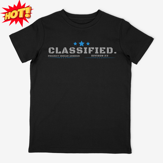 classified t-shirt