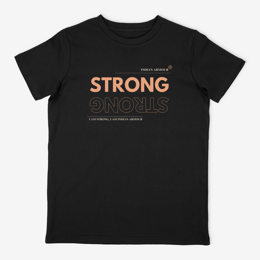 Indian Armour strong design regular fit t-shirt