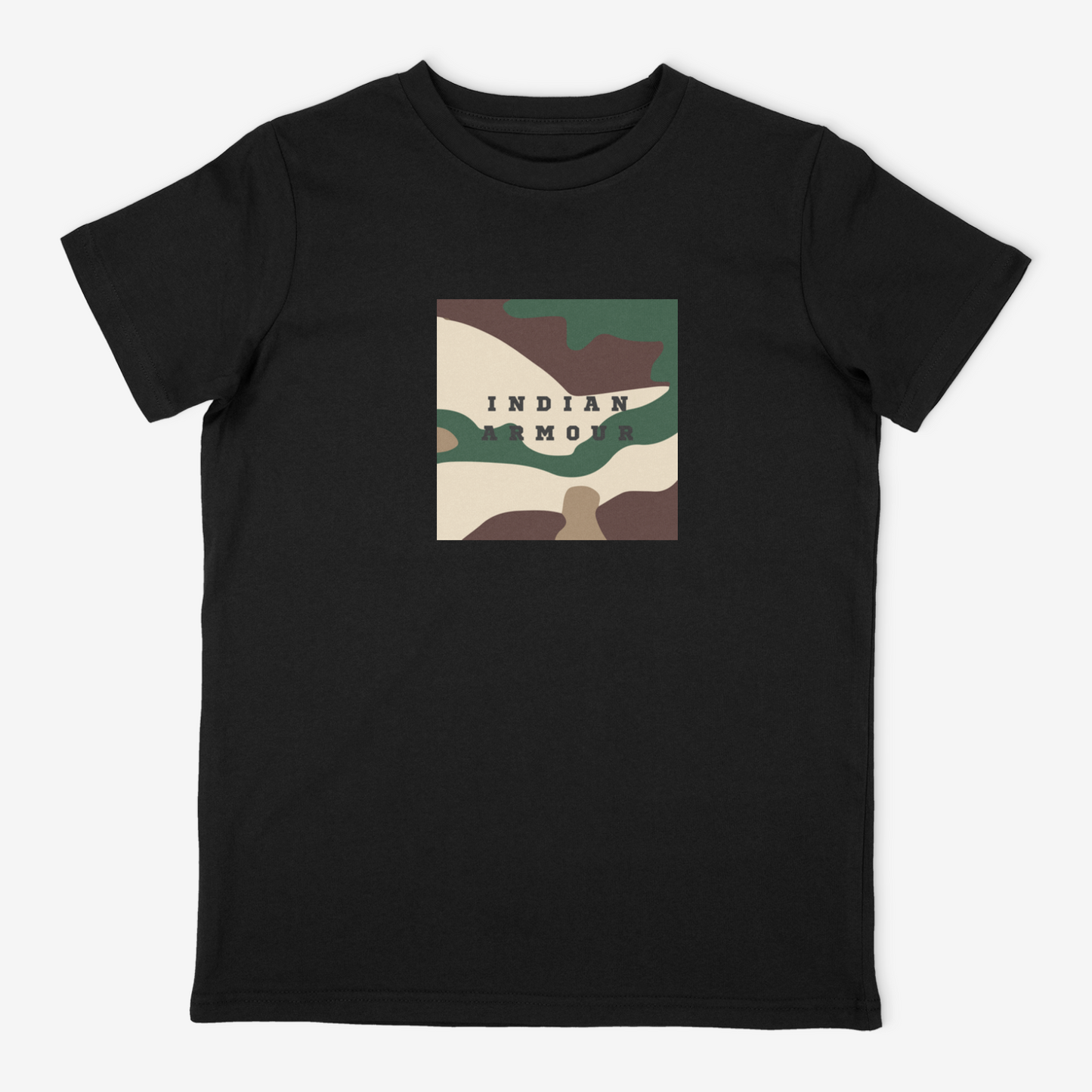 Indian Armour camouflage regular fit t-shirt