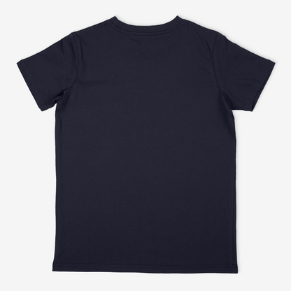 Indian Armour Keep Moving Dark Navy Regular fit T-shirt.